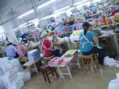 sewing floor